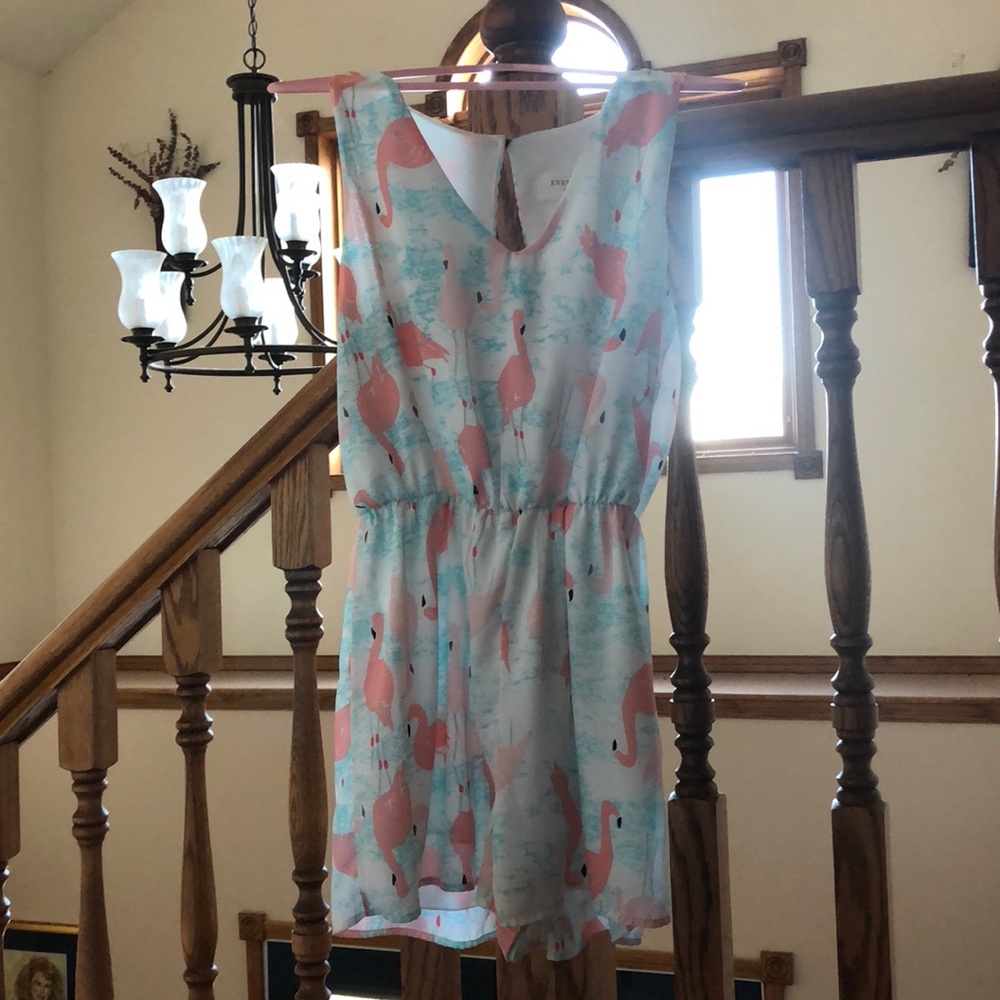 Flamingo romper